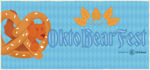 OktoBEARfest logo and banner.