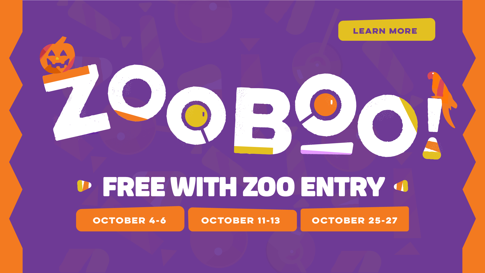 Zoo boo free with zoo entry